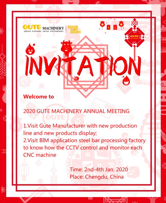 Welcome to Attend Gute Machinery 2020 Annual Meeting